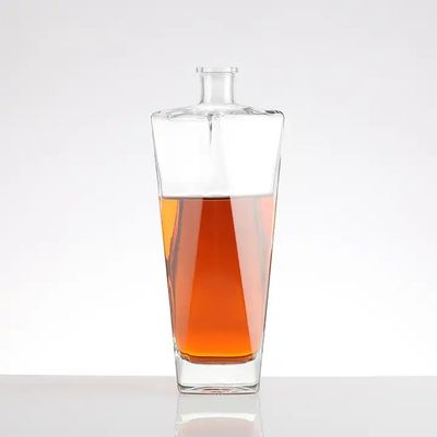 350ml 500ml 750ml Μοναδικό σχήμα Custom Design Αλκοόλ Βότκα Τζιν Τεκίλα γυάλινα μπουκάλια