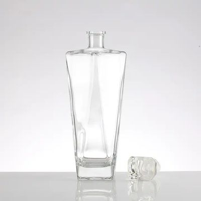 350ml 500ml 750ml Μοναδικό σχήμα Custom Design Αλκοόλ Βότκα Τζιν Τεκίλα γυάλινα μπουκάλια
