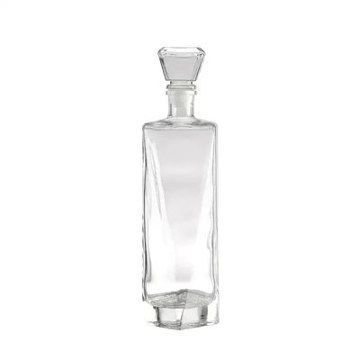 350ml 500ml 750ml Μοναδικό σχήμα Custom Design Αλκοόλ Βότκα Τζιν Τεκίλα γυάλινα μπουκάλια