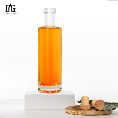 Κροσέ γυαλί 500 ml Βότκα Τζιν Τεκίλα Ουίσκι Μπράντυ γυάλινο μπουκάλι για την αγορά OEM/ODM
