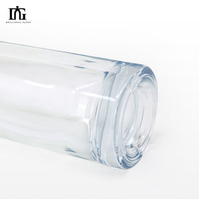 Κροσέ γυαλί 500 ml Βότκα Τζιν Τεκίλα Ουίσκι Μπράντυ γυάλινο μπουκάλι για την αγορά OEM/ODM