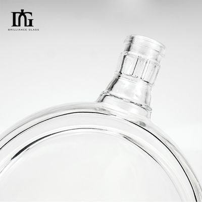 375ml 500ml 700ml 750ml 1000ml γυάλινο μπουκάλι με φελλό Ιδανικό για σαμπάνια και ουίσκι
