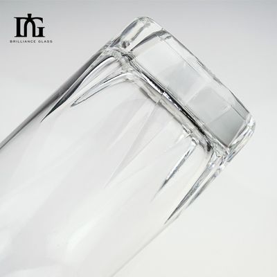 Γυάλινα μπουκάλια για αλκοολούχα τζιν ουίσκι κρασί βότκα προσαρμοσμένη ετικέτα εκτύπωση οθόνης καπάκι βίδας