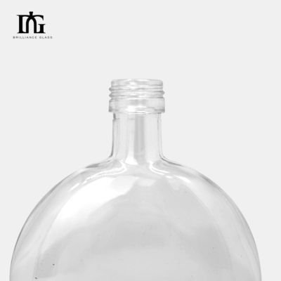 330ml 500ml Διαυγές γυαλί ουίσκι βότκα μπουκάλι ποτό με εξατομικευμένη χαρακτική και περισσότερα