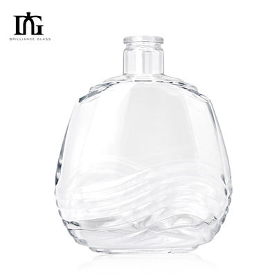 50 ml 100 ml 120 ml γυάλινο μπουκάλι για ποτά κρασί ουίσκι βότκα τζιν από γυαλί