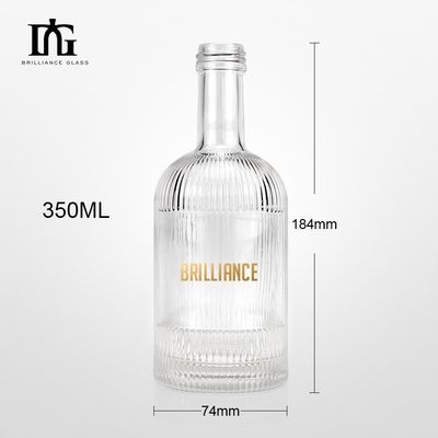Γυάλινο μπουκάλι κρασιού με T-Cork 200ml 375ml 500ml 750ml 1000ml Για οινοπνεύματα και ποτά