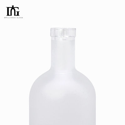 500 ml διαφανές γυάλινο μπουκάλι για βότκα ρούμι τζιν οινοπνευματώδη ουίσκι