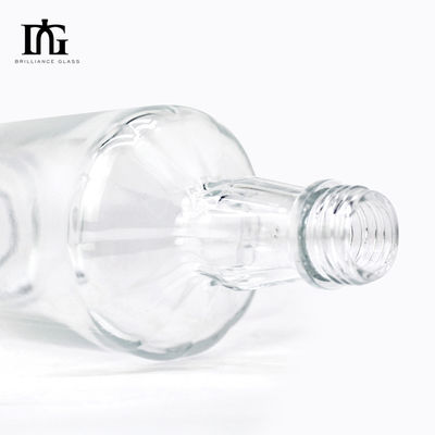 Υλικό βάσης γυαλιού 750 ml Κενό μπουκάλι κρασιού ουίσκι για μπουκάλια αλκοόλ