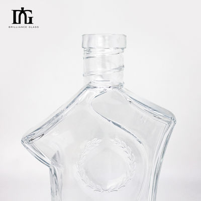 Τύπος καπάκις Στροφή από φελλό Και τα δύο 700ml 70cl 750ml 75cl γυάλινο μπουκάλι για Brandy Ουίσκι Τζιν Βότκα