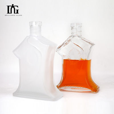 Τύπος καπάκις Στροφή από φελλό Και τα δύο 700ml 70cl 750ml 75cl γυάλινο μπουκάλι για Brandy Ουίσκι Τζιν Βότκα