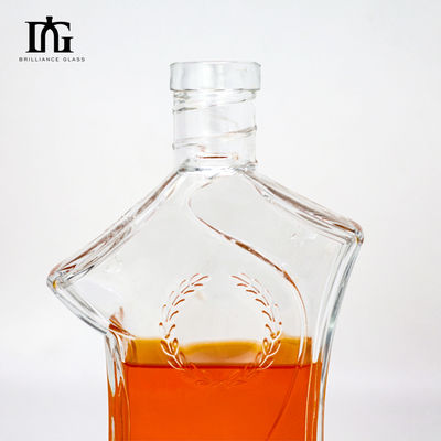 Τύπος καπάκις Στροφή από φελλό Και τα δύο 700ml 70cl 750ml 75cl γυάλινο μπουκάλι για Brandy Ουίσκι Τζιν Βότκα
