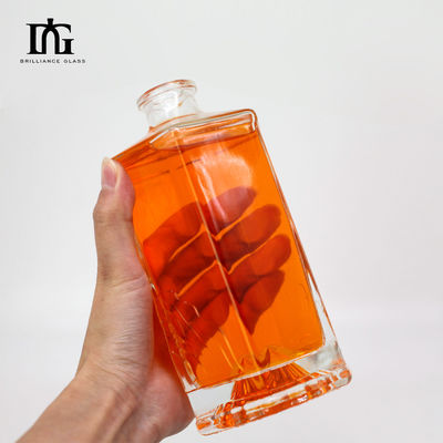 Τύπος σφράγισης Φελλός 500 ml Διαυγές μπουκάλι γυαλιού για οινοπνευματώδη προϊόντα τεκίλας