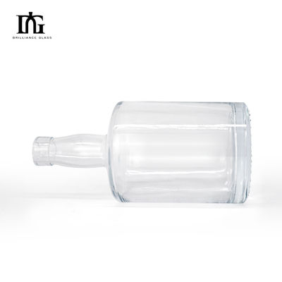 Υλικό σώματος γυαλί 260 ml μίνι μπουκάλια διαυγές γυαλί μπουκάλι για ουίσκι κρασί