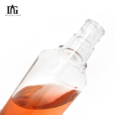 Τελική 250 ml/350 ml/500 ml/550 ml/650 ml/700 ml/750 ml γυάλινα μπουκάλια για οινοπνευματώδη ποτά Βότκα