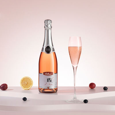 375 ml/ 500 ml/750 ml ηλεκτροπληρωμένο χρυσό μπουκάλι αφρώδους κρασιού με τύπου σφραγίσματος από φελλό