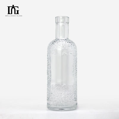 750 ml/700 ml γυάλινο μπουκάλι για βότκα τζιν ρούμι ουίσκι προμηθεύεται από την αποδοχή Custom Logo