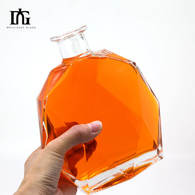 700 ml κενά αλκοολούχα γυάλινα μπουκάλια για τζιν, ρούμι, ουίσκι, βότκα
