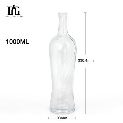 750 ml γυάλινο μπουκάλι κρασιού για οινοπνευματώδη ποτά ουίσκι κολάρο υλικό γυαλί τύπου καπάκις φελλός βίδα και τα δύο