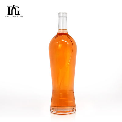 750 ml γυάλινο μπουκάλι κρασιού για οινοπνευματώδη ποτά ουίσκι κολάρο υλικό γυαλί τύπου καπάκις φελλός βίδα και τα δύο