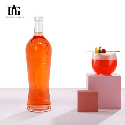 750 ml γυάλινο μπουκάλι κρασιού για οινοπνευματώδη ποτά ουίσκι κολάρο υλικό γυαλί τύπου καπάκις φελλός βίδα και τα δύο