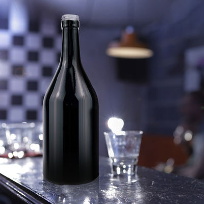 Παρέχεται δωρεάν 500ml 700ml 750ml 1000ml Μπουκάλι ουίσκι με μοναδικό σχήμα