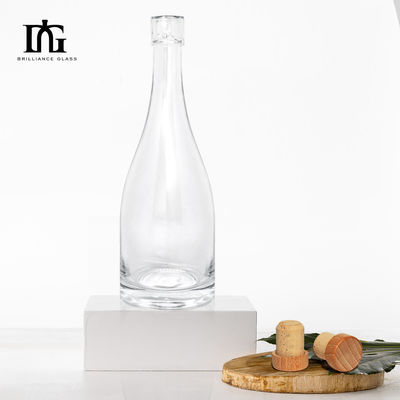 Φιάλη ποτού γυαλιού χωρητικότητας 1000ml/750ml/700ml/500ml για βότκα τζιν ρούμι και περισσότερα
