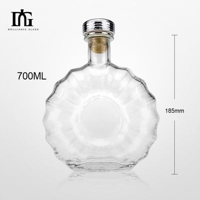 700 ml γυάλινα μπουκάλια για ειδική βότκα ουίσκι σε άλλα ποτά δείγμα που παρέχεται δωρεάν