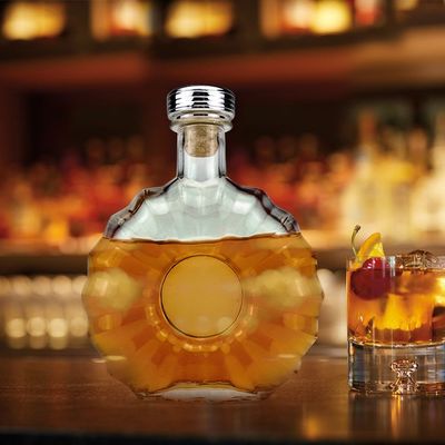 700 ml γυάλινα μπουκάλια για ειδική βότκα ουίσκι σε άλλα ποτά δείγμα που παρέχεται δωρεάν