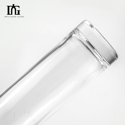 OEM/ODM Αποδεκτό 750ml μπουκάλι από γυαλί με κάλυμμα από μέταλλο και καπάκι από φελλό