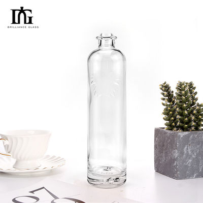 OEM/ODM Αποδεκτό 750ml μπουκάλι από γυαλί με κάλυμμα από μέταλλο και καπάκι από φελλό