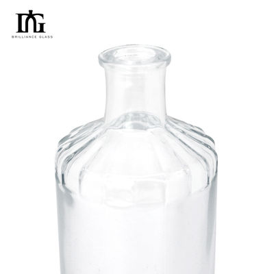 Παρέχεται δωρεάν 500 ml σαφείς γυάλινες μπουκάλες ποτών με φελλό και παχύ πάτωμα