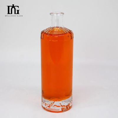Παρέχεται δωρεάν 500 ml σαφείς γυάλινες μπουκάλες ποτών με φελλό και παχύ πάτωμα