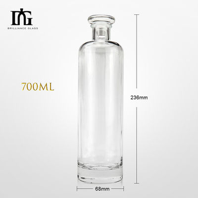700 ml γυάλινο μπουκάλι με καπάκι φελλού Προσθέστε μια δόση κομψότητας στο τραπέζι σας