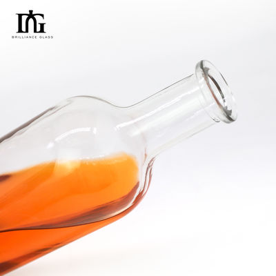 Άδειο μπουκάλι για ποτά 1750ml Custom Collar Material Glass Flask