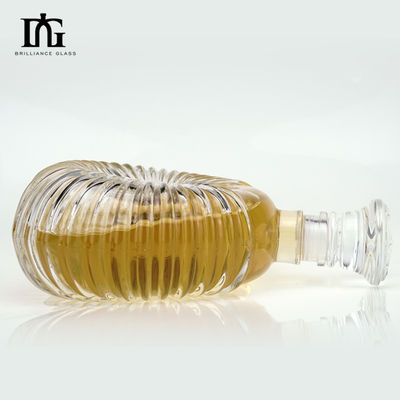 Επεξεργασία επιφάνειας χαρακτικής 500ml γυάλινα μπουκάλια για οινοπνευματώδη ποτά Custom Design