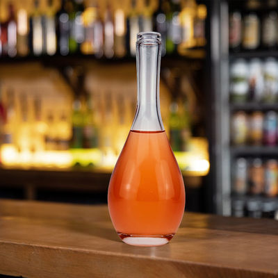 500 ml/700 ml/750 ml Τελικό Προσαρμόσιμο Νεστρός Μακρύ λαιμό Σαμπάνια Βότκα γυάλινο μπουκάλι κρασιού