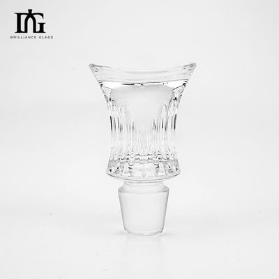 Προσαρμοσμένο λογότυπο 700 ml μπουκάλι whisky bourbon gin με φανταχτερό σχεδιασμό γυάλινης φιάλης κρασιού