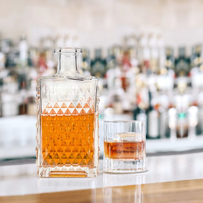 500 ml Ουίσκι σετ δώρων και σετ γυαλιών με χαραγμένα για αποκλειστική εμπειρία κατανάλωσης