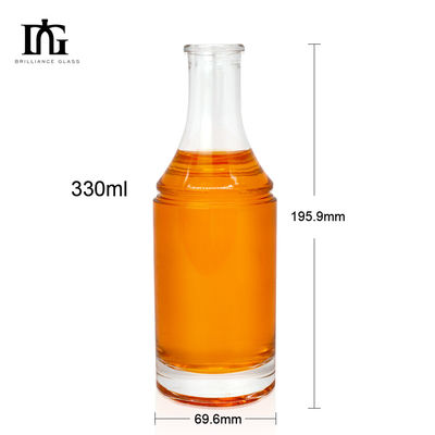 500 ml 700 ml γυαλί Brandy Juice Wine Liquor Spirits Φιαλίδιο Custom μοναδικό σχήμα άδειο γυαλί