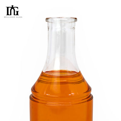 500 ml 700 ml γυαλί Brandy Juice Wine Liquor Spirits Φιαλίδιο Custom μοναδικό σχήμα άδειο γυαλί