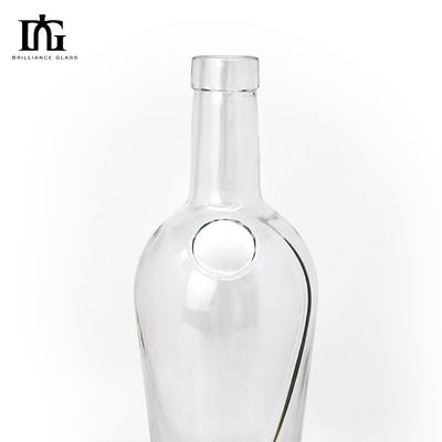 700 ml παχιά μπουκάλια γυαλιού με χαραγμένο κάτω μέρος για οινοπνευματώδη ποτά προσαρμοσμένα και διαθέσιμα ελεύθερα