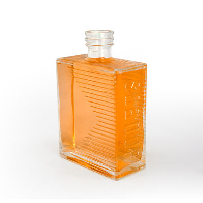 500 ml Modern Decal Crafts Τζιν μπουκάλι γυαλί για οινοπνεύματα και ποτά OEM / ODM αποδεκτό