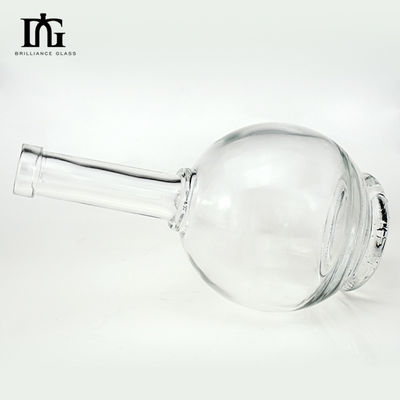 OEM κενές σαφείς στρογγυλές φιάλες De Vidrio 750 ml PARA Licor 700 ml γυάλινη φιάλη για ποτά