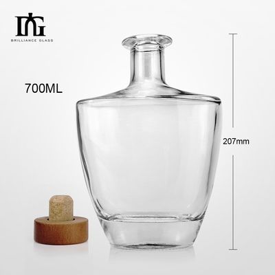 750 ml γυάλινα μπουκάλια κρασιού με κάλυμμα από φελλό και σφραγίδα