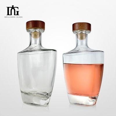 750 ml γυάλινα μπουκάλια κρασιού με κάλυμμα από φελλό και σφραγίδα