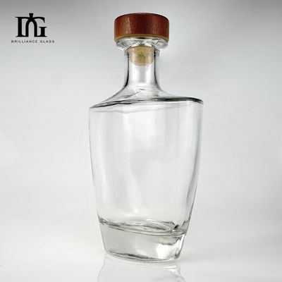 750 ml γυάλινα μπουκάλια κρασιού με κάλυμμα από φελλό και σφραγίδα