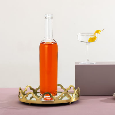 Ζεστό Άδειο 750 ml Λικέρ Τζιν Ουίσκι 500 ml Βότκα Μπράντυ Πνευματώδη Γυάλινο μπουκάλι για ποτά
