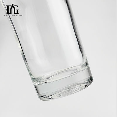 Φιαλίδιο κενού κρασιού 500 ml με γυάλινο κολάρο, κατασκευασμένο για πελάτες OEM/ODM