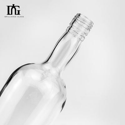 Φιαλίδιο κενού κρασιού 500 ml με γυάλινο κολάρο, κατασκευασμένο για πελάτες OEM/ODM