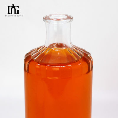 Αποδεκτό λογότυπο πελάτη 500ml 375ml 700ml 100ml 250ml γυάλινο μπουκάλι για ποτά